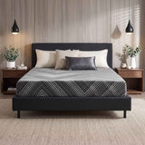 Giselle 25cm Queen Memory Foam Mattress Gel Infused Foam Removable Cover In Australia - Darrahopens