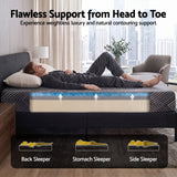 Giselle 25cm Single Memory Foam Mattress Gel Infused Foam Removable Cover In Australia - Darrahopens