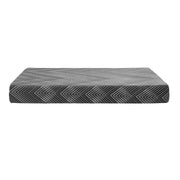 Giselle 25cm Single Memory Foam Mattress Gel Infused Foam Removable Cover