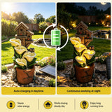 Gardeon Solar Fountains Water Features 4-Tier Cascading Flower Bowls 55cm