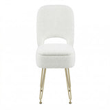 Artiss Storage Ottoman Vanity Stool Foot Stool Folding Back White