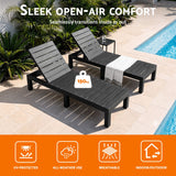 Gardeon Sun Lounge Outdoor Folding Recliner Patio Pool Beach Chair Slatted Black In Australia - Darrahopens