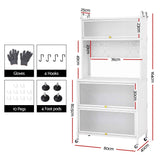 Artiss Kitchen Cabinet Storage Shelves Pegboard Cupboard Sideboard 80CMX164CM