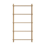Artiss Bookshelf 5 Tiers Bookcase Display Shelves Wooden Storage Stand Rack Pine