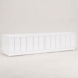 Artiss 180cm TV Unit Entertainment Cabinet Fluted Style Cable Management White