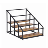 Artiss 4-Tier Wine Rack Tabletop Countertop Wine Bottle Holder 16 Bottles Freestanding Black & Wood In Australia - Darrahopens
