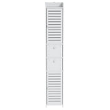 Artiss 2X Bathroom Toilet Storage Cabinet Laundry Tallboy Cupboard