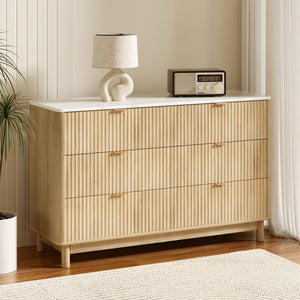 Artiss 6 Chest of Drawers Dresser Table Pine - Premium AU Stock