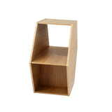 Artiss Set of 2 Coffee Table Hexagonal Center Table with Open Storage 2-Way Display Side Table Wood