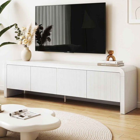 Artiss TV Unit Entertainment Unit Storage Cabinet 180cm White