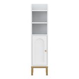 Artiss Bathroom Storage Cabinet Floor Organizer Toilet Corner Adjustable Shelf w