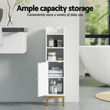 Artiss Bathroom Storage Cabinet Floor Organizer Toilet Corner Adjustable Shelf w