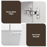 Artiss Buffet Sideboard Cabinet 180cm Cupboard Pantry Storage Drawer White DANA
