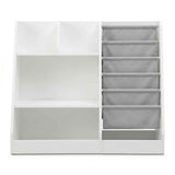 Keezi Kids Bookshelf Wood Bookcase Toddler Toys Storage Rack Display Shelves