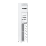 Artiss Bathroom Storage Cabinet 3-Tier Slim Toilet Paper Holder Organizer White | darrahopens.com.au Premium AU Stock
