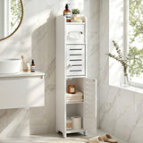 Artiss Bathroom Storage Cabinet 3-Tier Slim Toilet Paper Holder Organizer White | darrahopens.com.au Premium AU Stock