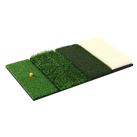 Everfit Golf Hitting Mat Practice Turf 4 in 1 Foldable Training Aid Backyard