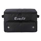 Everfit Golf Trunk Organizer for Car, 2-Tier Golf Storage Bag with Ventilated Shoe Compartment Black