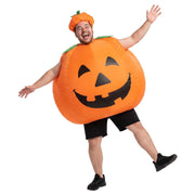 Inflatable Costume Pumpkin Fancy Dress Halloween Party Suit Orange One Size In Australia - Darrahopens