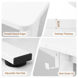 Artiss Standing Desk Electric Adjustable Ergonomic Office Table 100cm White