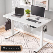 Artiss Standing Desk Electric Adjustable Ergonomic Office Table 100cm White