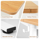 Artiss Standing Desk Electric Adjustable Ergonomic Office Table 100cm Oak