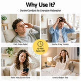 Livemor Head Massager Scalp Electric with 3 Modes, 360 Degree Head Massager Cordless Portable, Head Scratcher for Stress Relax In Australia - Darrahopens