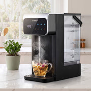 Devanti Instant Hot Water Dispenser 3L Heating Kettle 2400W Touch Control Water Black