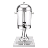 5-Star Chef 8L Beverage Juice Dispenser Tap Ice Tube Single Drip Tray