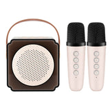 Alpha Mini Portable Karaoke Machine for Adults Kids with 2 Wireless Microphones In Australia - Darrahopens