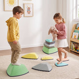 Keezi Kids Stepping Stones 6PCS Balance Stones Indoor Outdoor Toy In Australia - Darrahopens