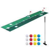 Keezi Kids Golf Putting Game Set with Golf Club, Putting Mat, 12 Balls, 3 Target Holes, Indoor Outdoor Mini Golf Toy for Ages 3-8 In Australia - Darrahopens