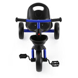 RIGO Tricycle Bike, Kids Bike with 3 wheels, basket Carbon Steel 68cm Blue In Australia - Darrahopens