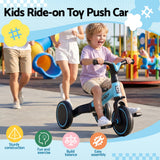RIGO Tricycle Bike, Kids Bike with 3 wheels, Carbon Steel 70cm Blue In Australia - Darrahopens