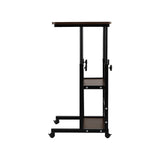 Artiss Laptop Desk Height Adjustable Mobile Workstation Computer Desks 60CM