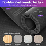 Everfit Exercise Equipment Mat Treadmill Floor Rug Home Gym Fitness Yoga 1.5M In Australia - Darrahopens