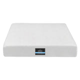 Giselle 25cm King Hybrid Mattress Soft Knitted Fabric Edge Support Gel Foam