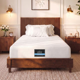 Giselle 25cm King Single Hybrid Mattress Soft Knitted Fabric Edge Support Gel Foam
