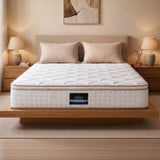 Giselle 30cm Double Spring Mattress Tencel Cover 5-Zone Firm Back Support