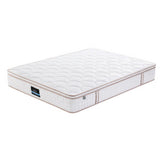 Giselle 30cm Queen Spring Mattress Tencel Cover 5-Zone Firm Back Support