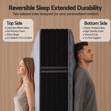 Giselle King Reversible Spring Mattress Cashmere Cover Gel Foam Firm 35cm