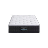 Giselle Single Reversible Spring Mattress Cashmere Cover Gel Foam Firm 35cm