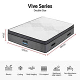 Giselle Bedding Double Mattress 37cm 4-in-1 Adjustable Firmness Cooling Gel Memory Foam Dual-Zone Flippable for Couples In Australia - Darrahopens