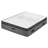Giselle Bedding King Mattress 37cm 4-in-1 Adjustable Firmness Cooling Gel Memory Foam Dual-Zone Flippable for Couples In Australia - Darrahopens