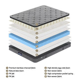 26cm Giselle Mattress King Latex Foam Mattresses