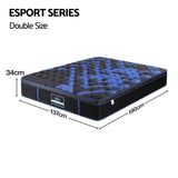 Giselle 34cm Double Hybrid Mattress with Cooling Gel Memory Foam and Edge Support In Australia - Darrahopens