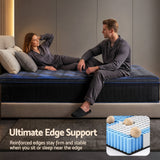 Giselle 34cm Double Hybrid Mattress with Cooling Gel Memory Foam and Edge Support In Australia - Darrahopens