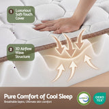 Giselle 20cm Firm Double Mattress Pocket Spring for Bedroom or Guest Room In Australia - Darrahopens