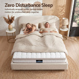 Giselle 20cm Firm Double Mattress Pocket Spring for Bedroom or Guest Room In Australia - Darrahopens