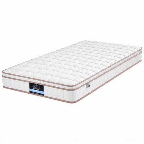 Giselle 20cm Firm King Single Mattress Pocket Spring for Bedroom or Guest Room In Australia - Darrahopens